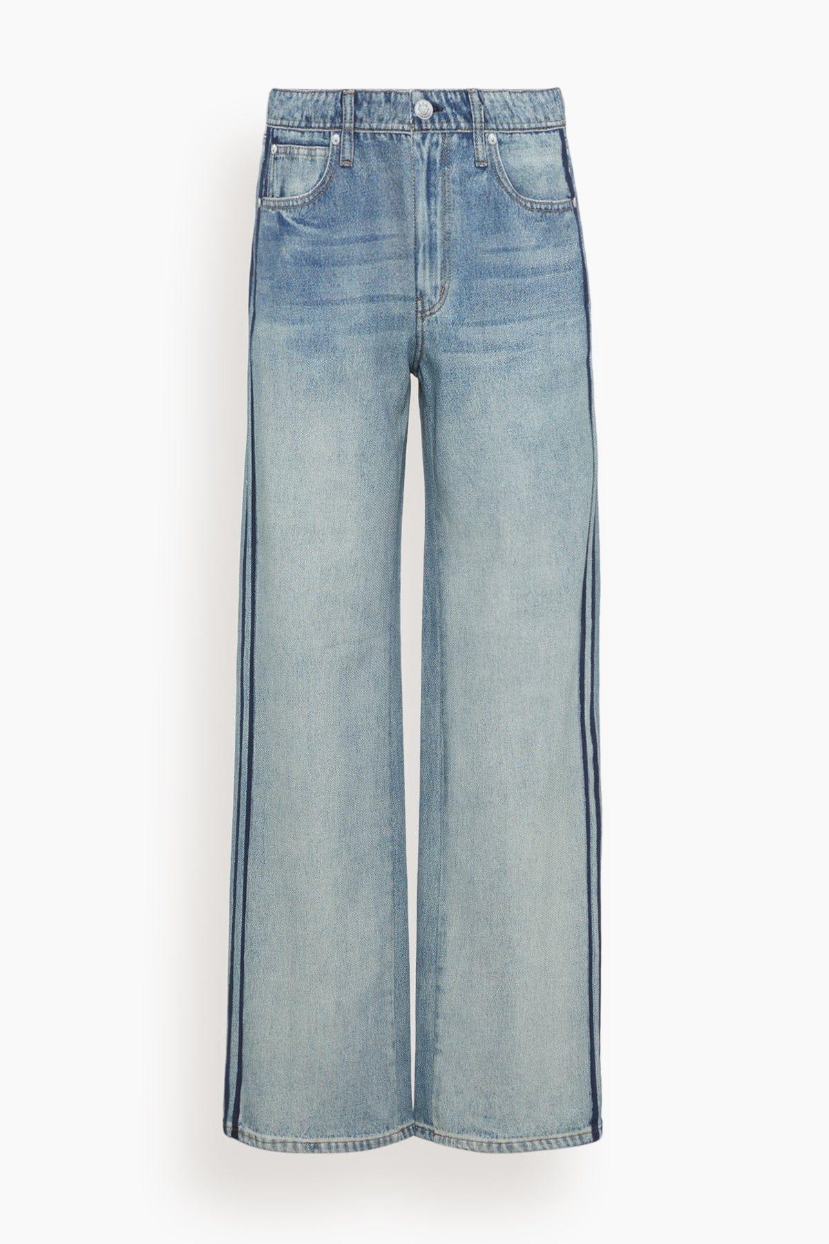 Miramar Terry Wide Leg Track Pant in Coney by RAG&BONE