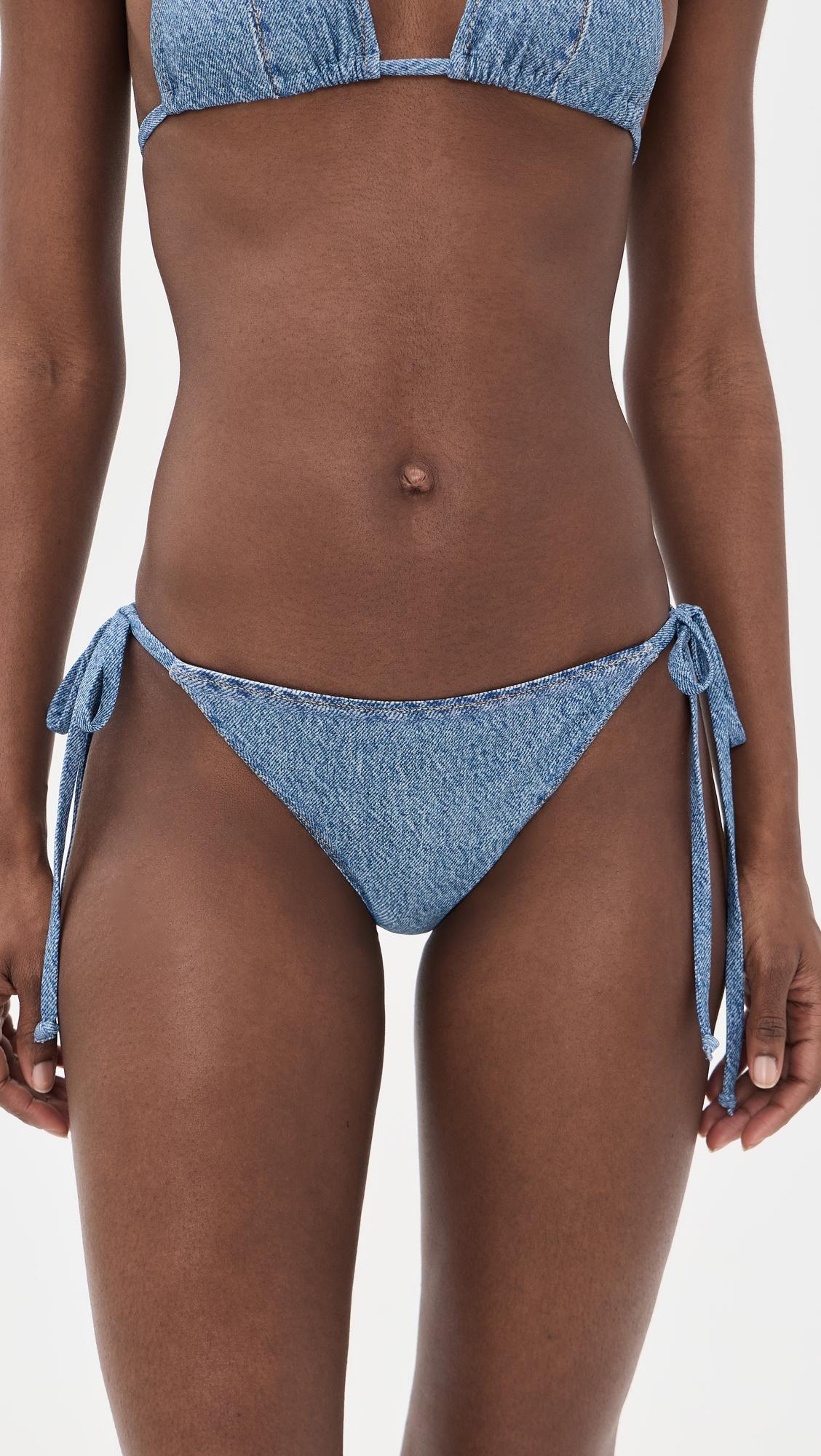Miramar Triangle String Bikini Bottoms by RAG&BONE