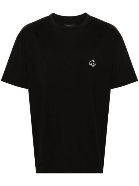 Monster-patch cotton T-shirt by RAG&BONE