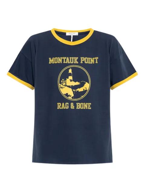 Montauk Point graphic-print T-shirt by RAG&BONE
