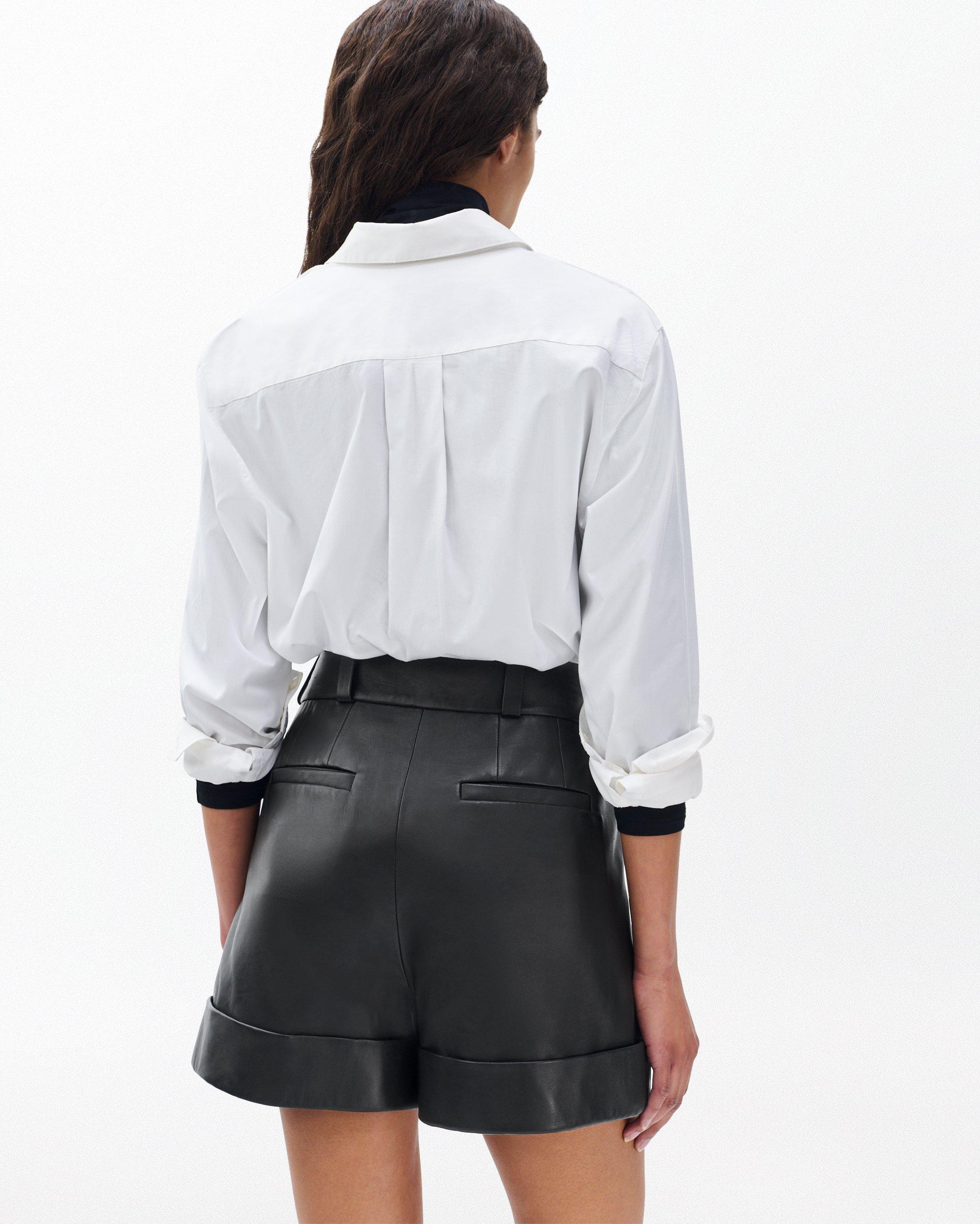 Neila Leather Shorts by RAG&BONE