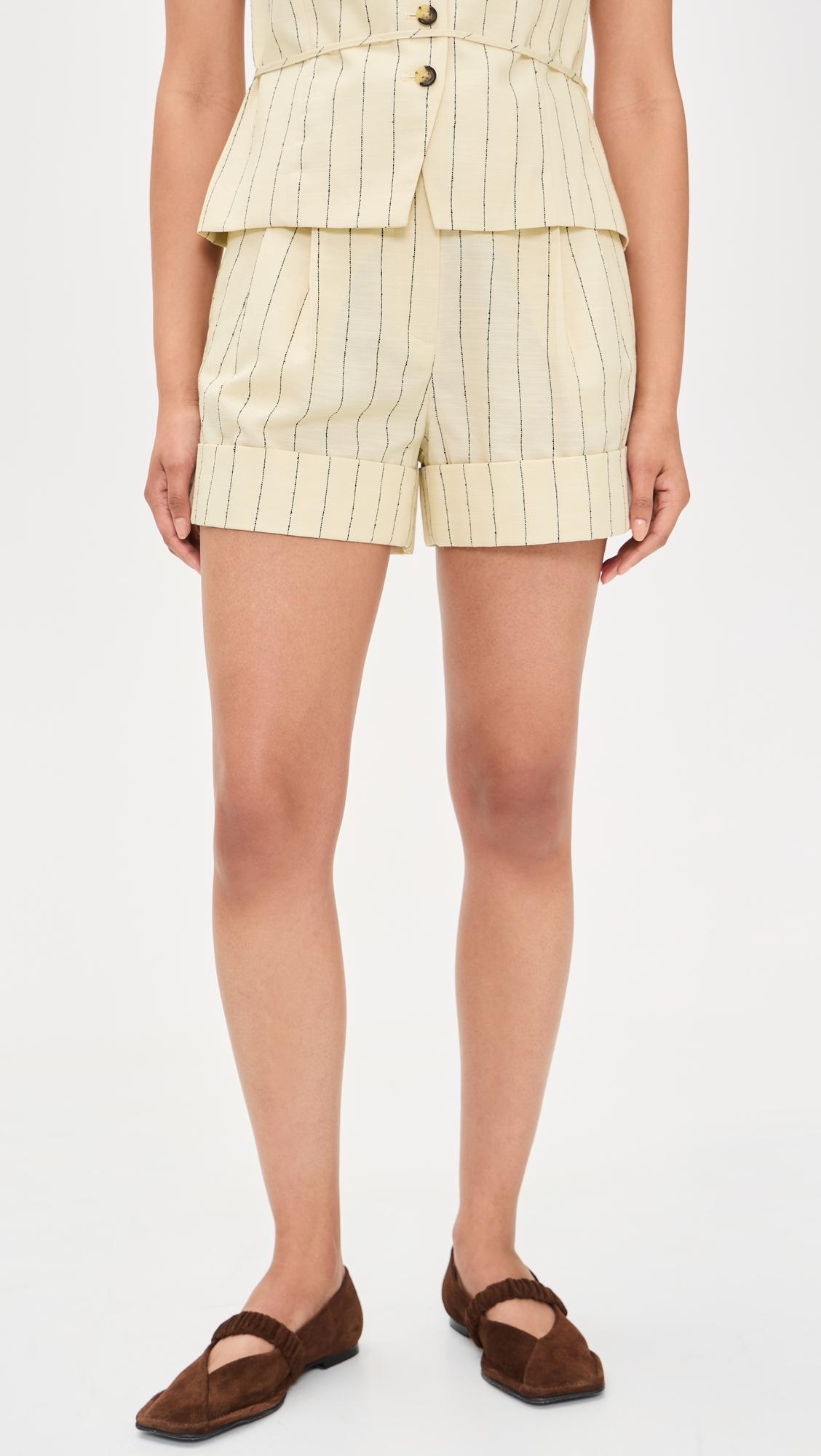 Neila Stripe Shorts by RAG&BONE