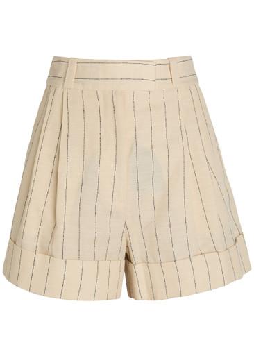 Neila pinstriped woven shorts by RAG&BONE