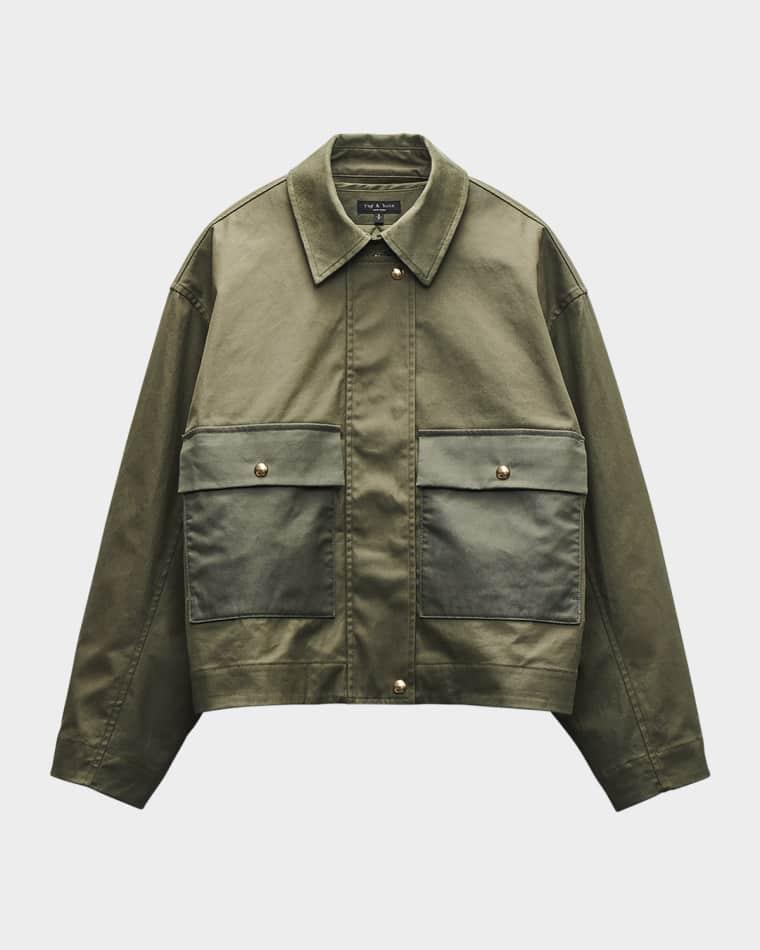 Nonie Cotton Twill Jacket by RAG&BONE