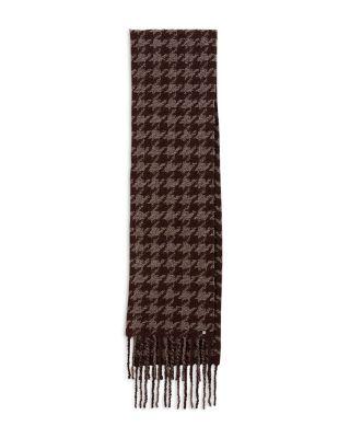 Nora Houndstooth Alpaca Blend Scarf by RAG&BONE