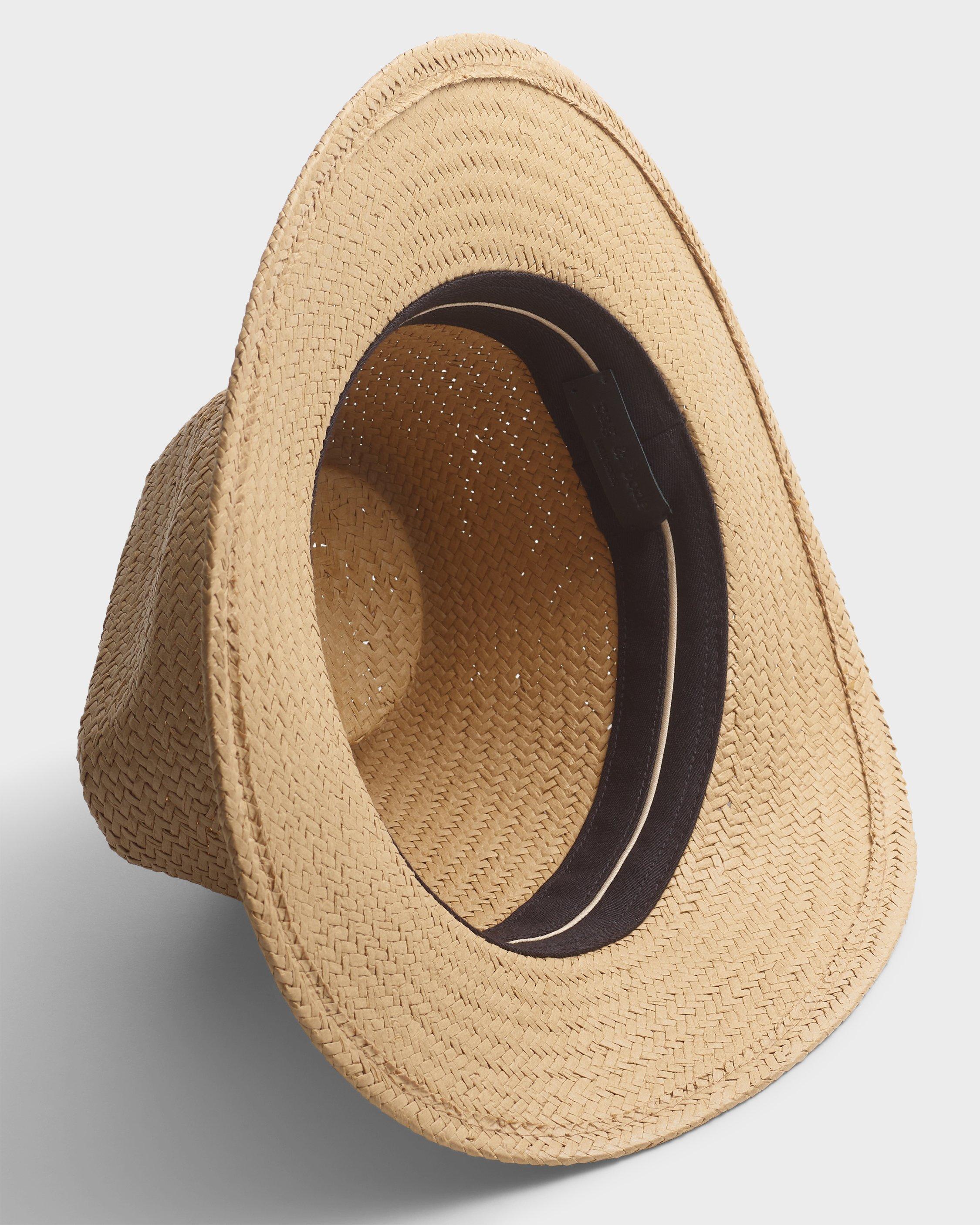 Packable Straw Fedora by RAG&BONE