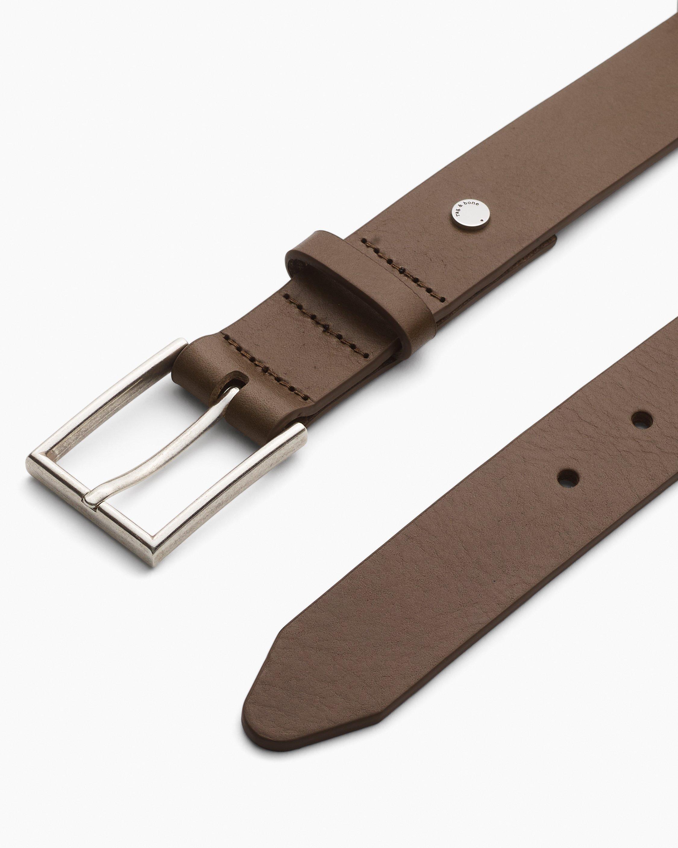 Parker Leather Belt by RAG&BONE