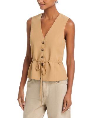 Paulette Linen Vest by RAG&BONE