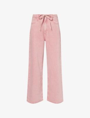 Phoebe Wide-Leg Drawstring Denim Jeans by RAG&BONE