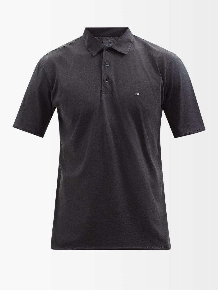 Principle organic-cotton polo shirt by RAG&BONE | jellibeans