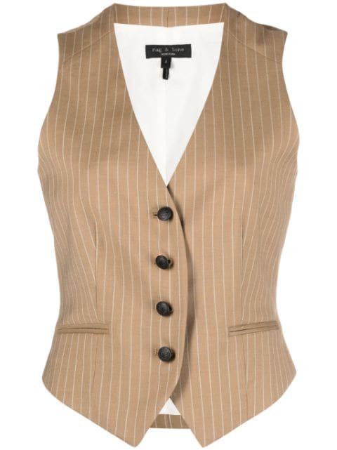 Priya pinstriped vest by RAG&BONE