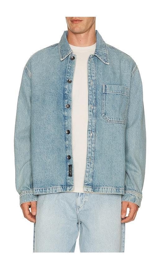 Rag & Bone Astor Overshirt in Blue by RAG&BONE