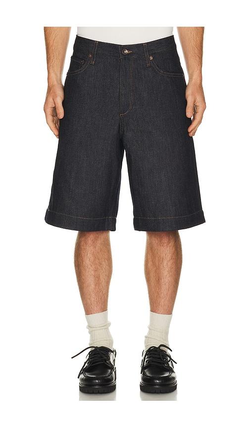 Rag & Bone Baggy Denim Short in Blue by RAG&BONE