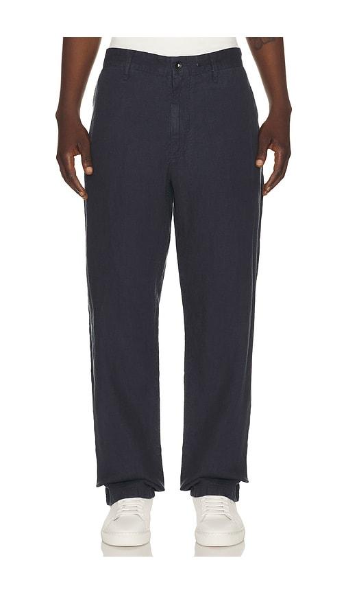 Rag & Bone Evan Elasticated Trouser in Black by RAG&BONE