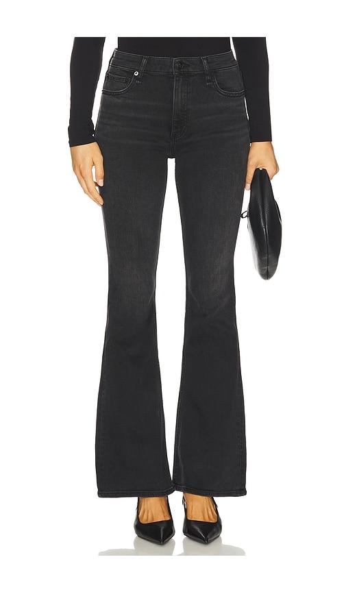 Rag & Bone Flexi Dahlia Flare Jeans in Black by RAG&BONE