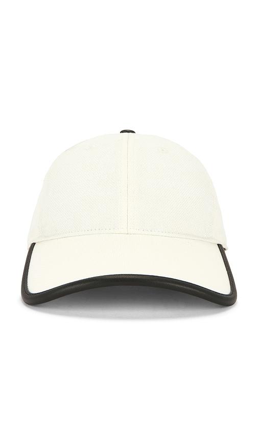 Rag & Bone Harlow Baseball Cap in Ivory by RAG&BONE