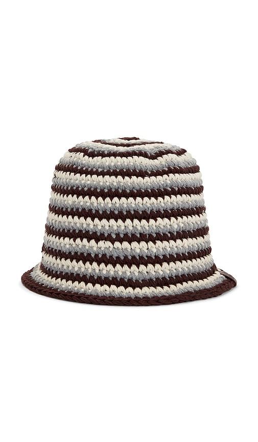 Rag & Bone Lou Knit Hat in Black,White by RAG&BONE