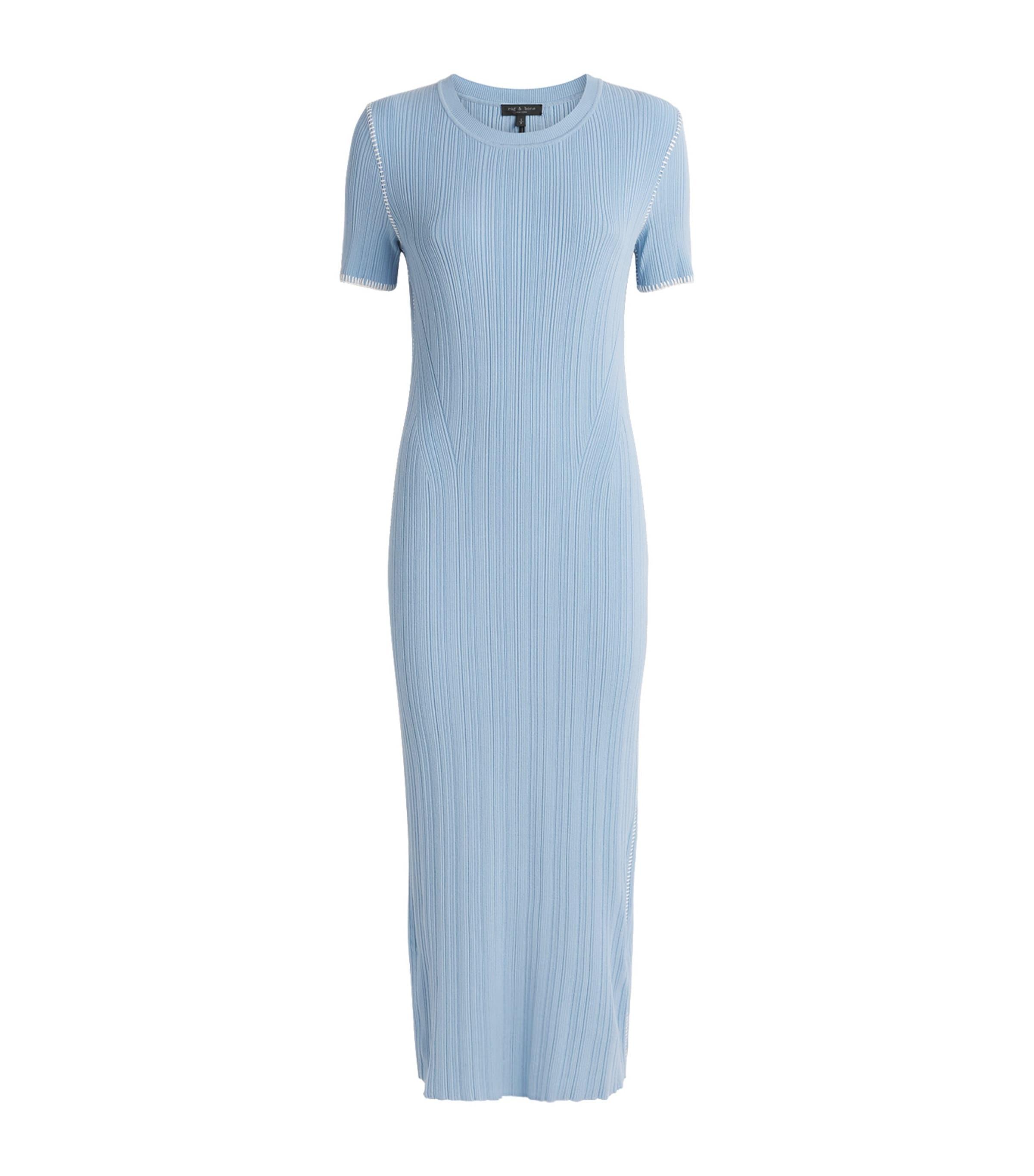 Rag & Bone Ribbed Harper Midi Dress by RAG&BONE