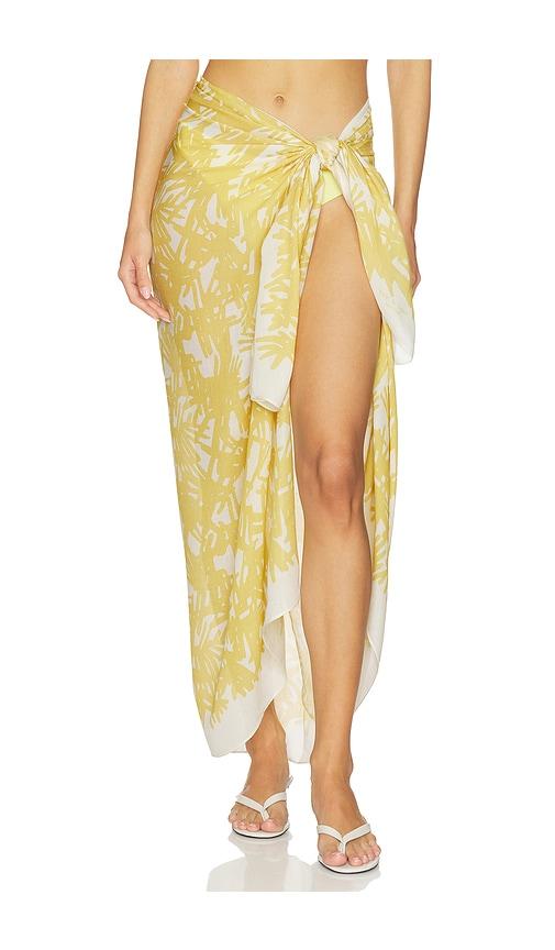 Rag & Bone Sally Sarong in Yellow by RAG&BONE