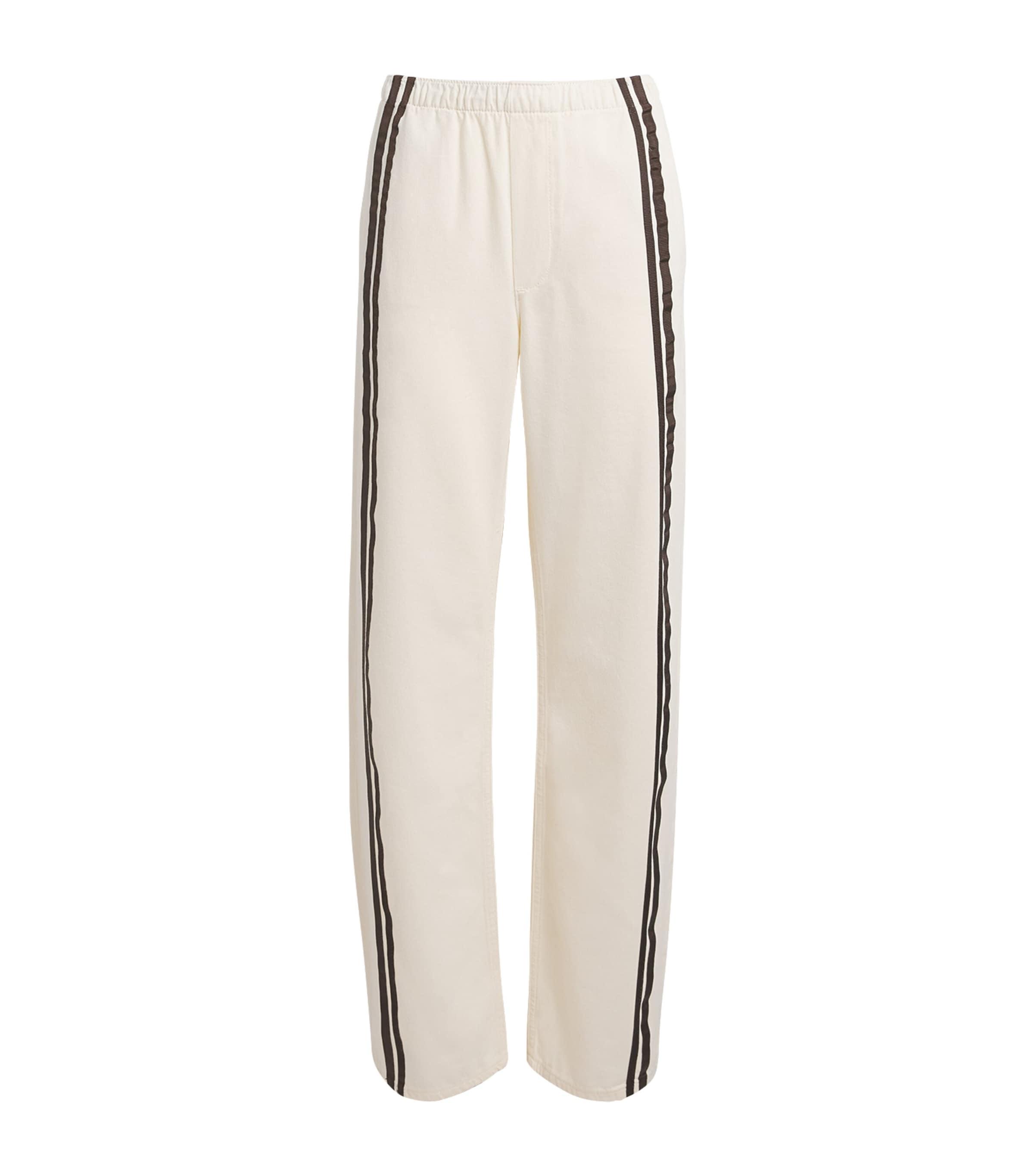 Rag & Bone Stripe Logan Relaxed Jeans by RAG&BONE