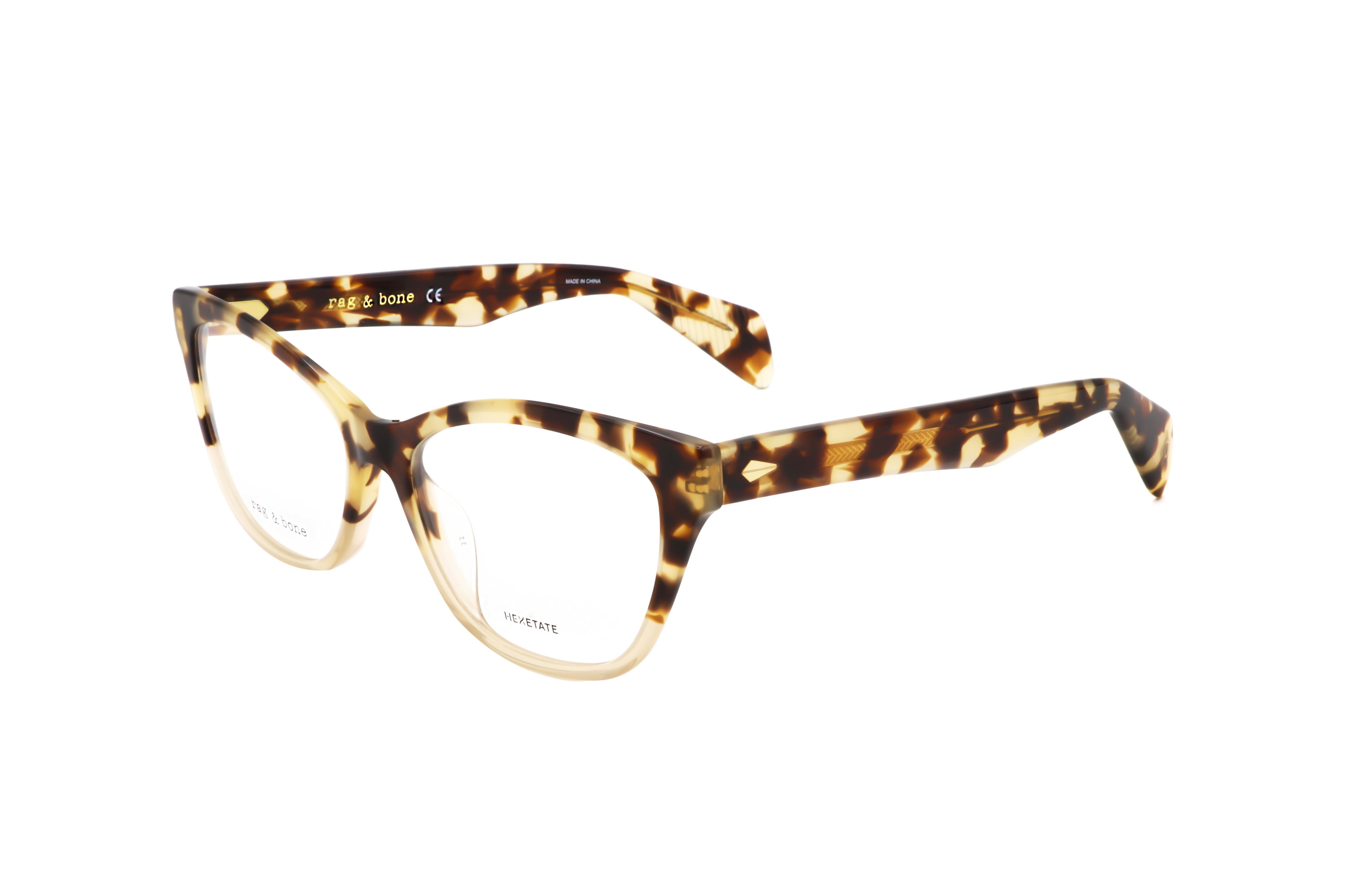 Rag & Bone Women's 54mm Havana Opticals by RAG&BONE