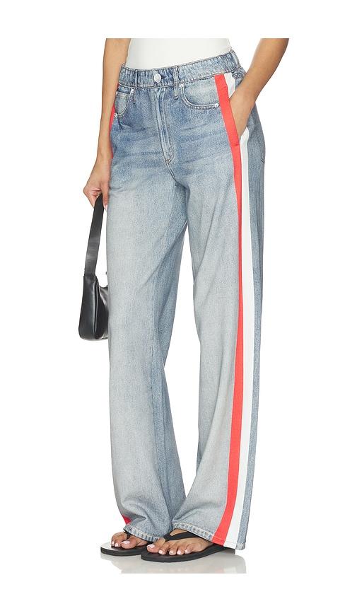 Rag & Bone rb Miramar Terry Track Pant Pull On in Blue by RAG&BONE