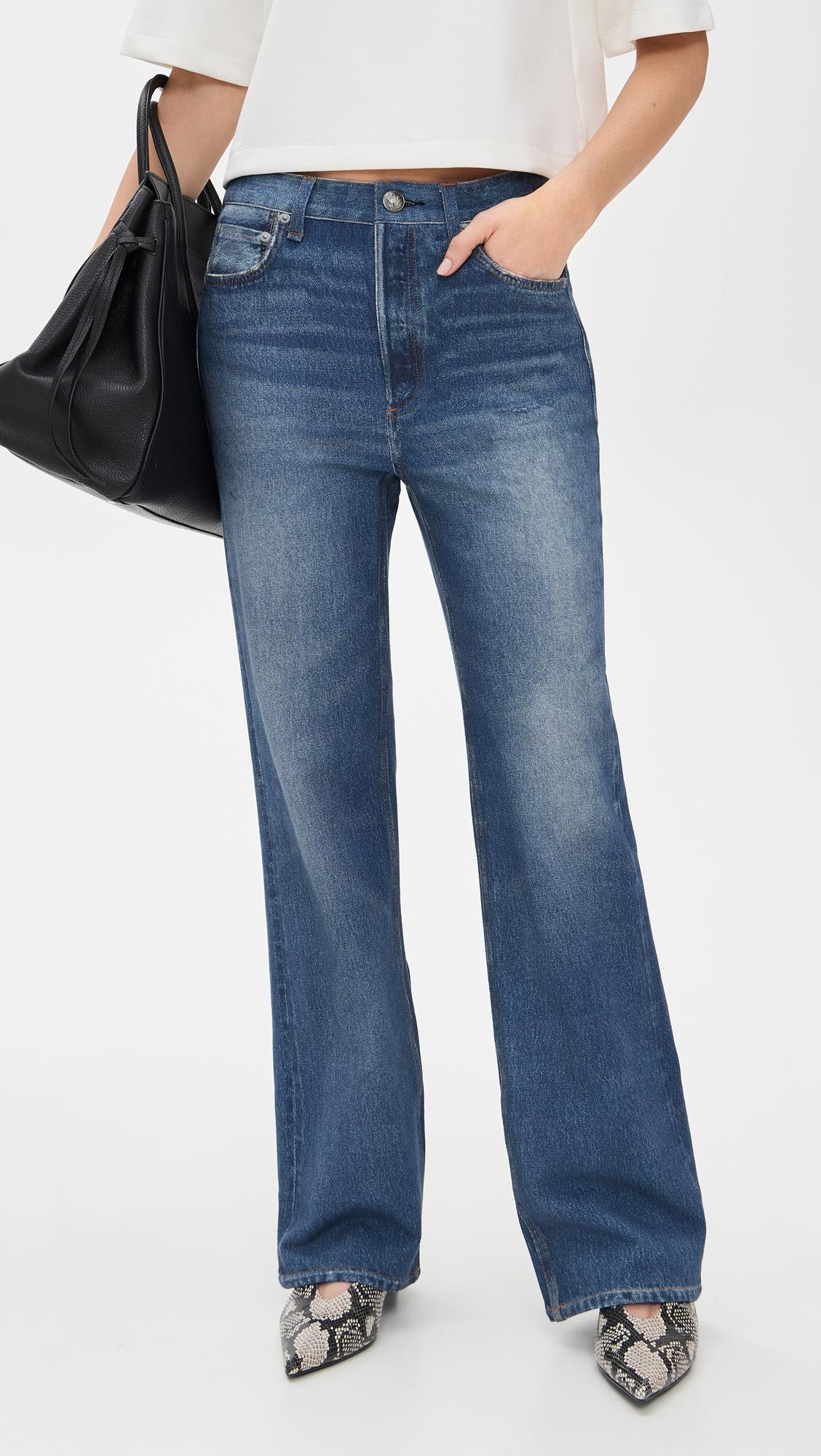 Rb Miramar Shea Relaxed Straight Jeans by RAG&BONE