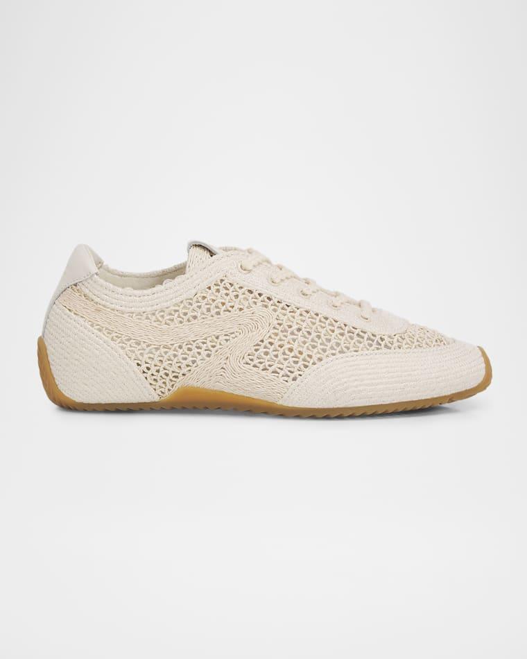 Retro Runner Slim Raffia Sneakers by RAG&BONE