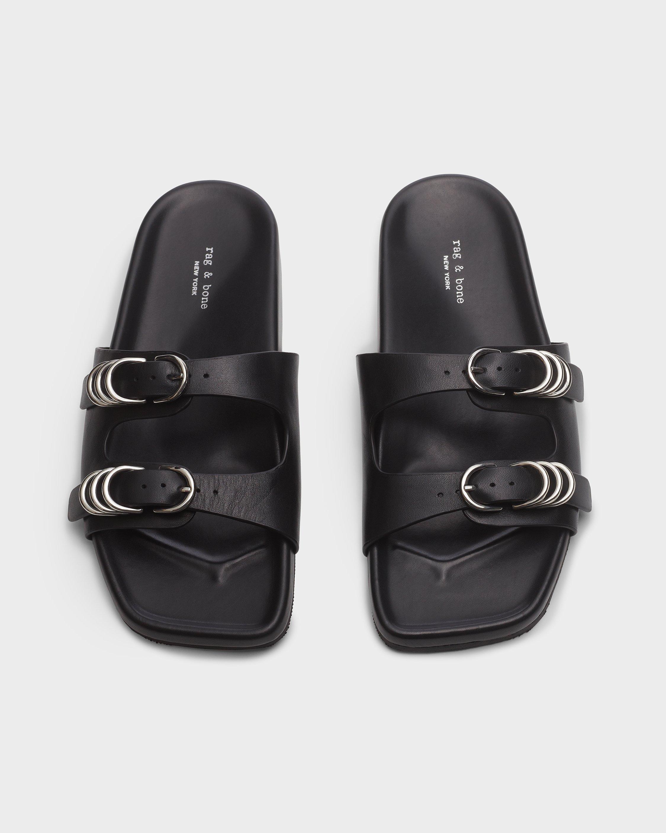 Rue Leather Slides by RAG&BONE