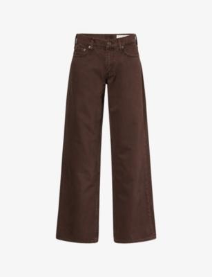 Saige Straight-Leg Denim Jeans by RAG&BONE