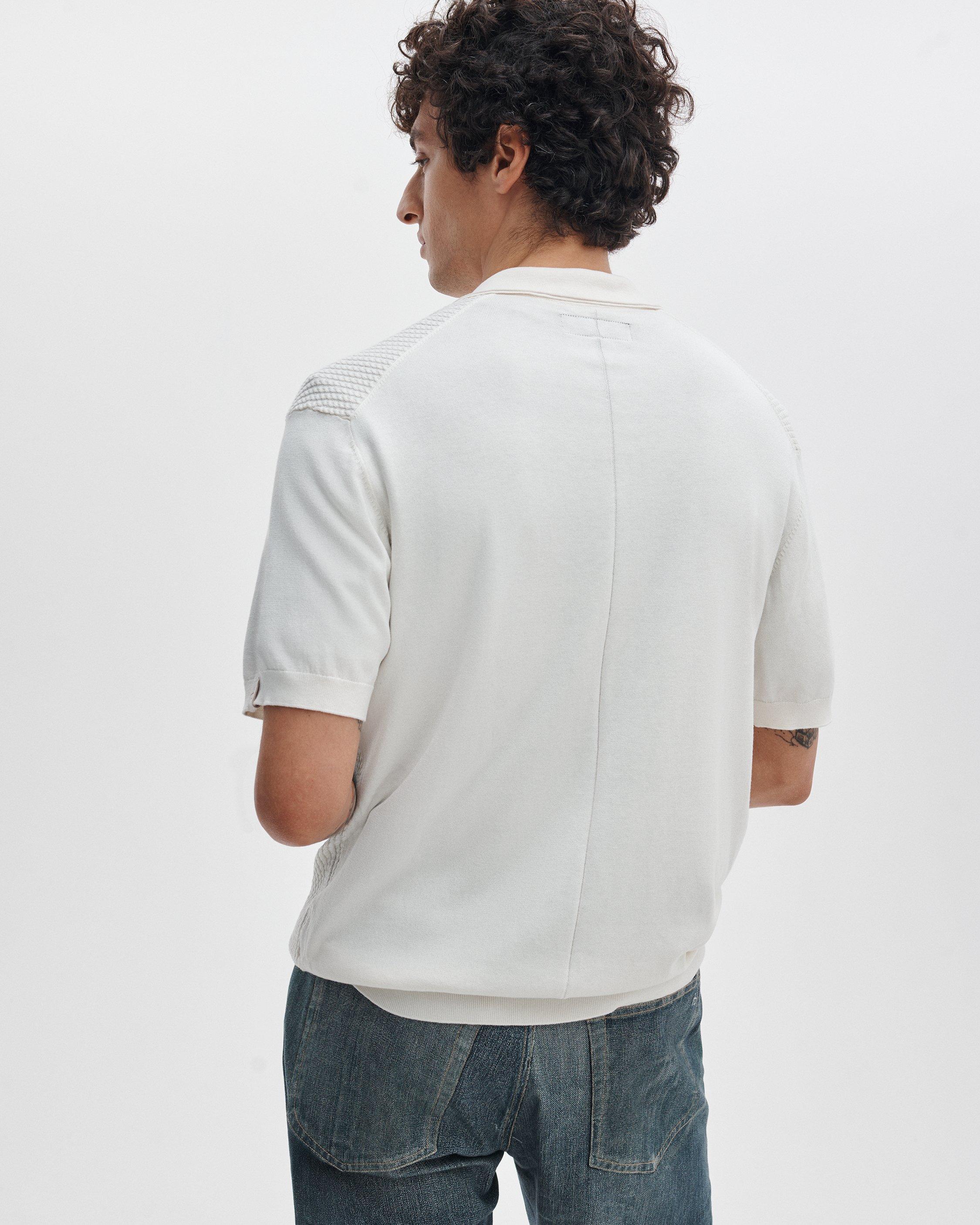Saxon Silk-Cotton Polo Shirt by RAG&BONE