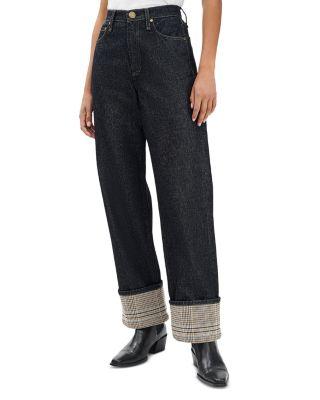 Shea High Rise Ankle Cuffed Jeans in Twilight Rinse Combo by RAG&BONE