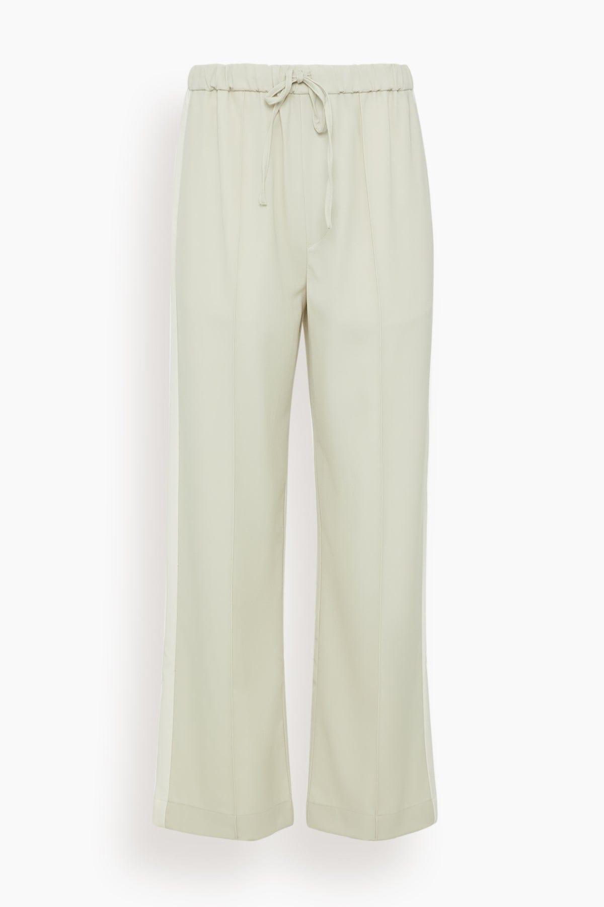 Siena Wool Side Stripe Pant in Ivory by RAG&BONE
