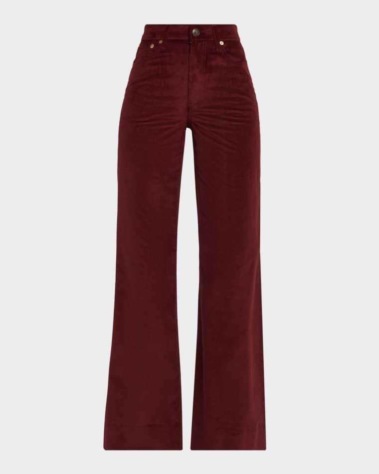 Skylar High-Rise Corduroy Trousers by RAG&BONE