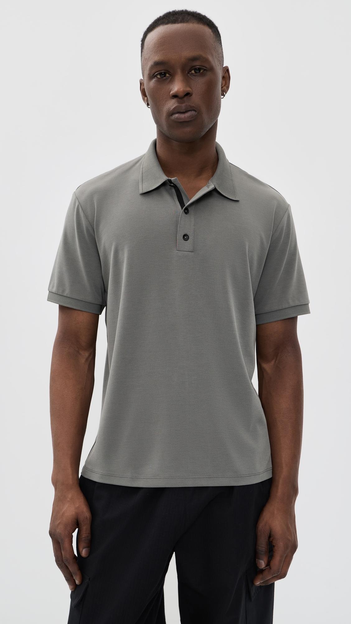 Slim Polo In Tech Pique by RAG&BONE