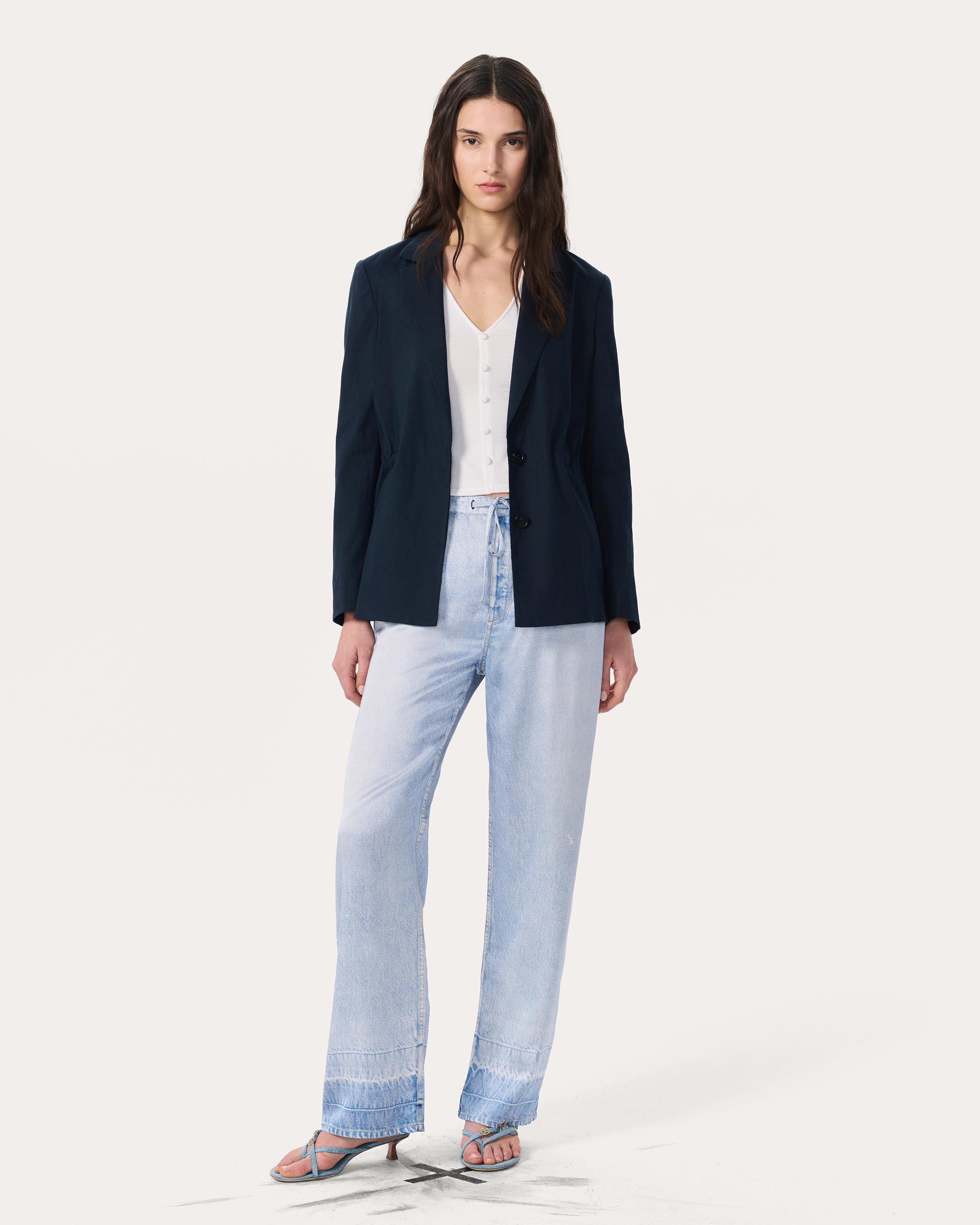 Spencer Linen-Blend Blazer by RAG&BONE