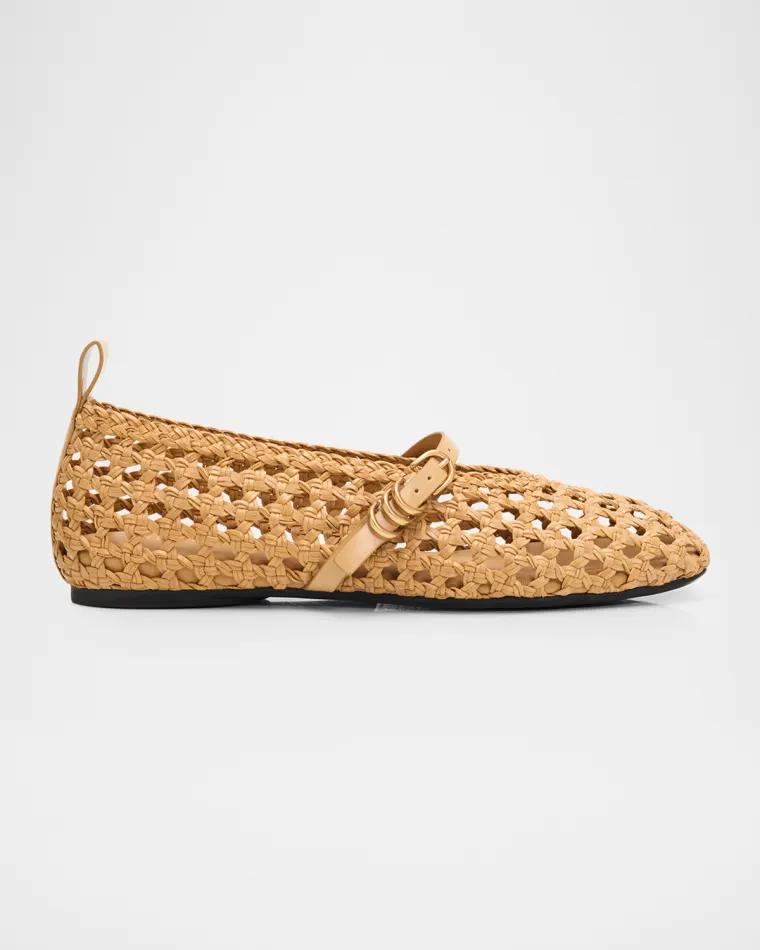 Spire Woven Mary Jane Ballerina Flats by RAG&BONE