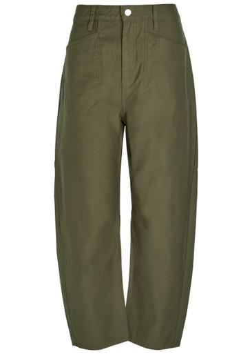 Stevie utility tapered-leg cotton trousers by RAG&BONE