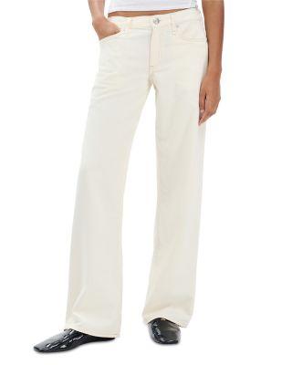 The Cam Low Rise Straight Jeans in Ecru by RAG&BONE
