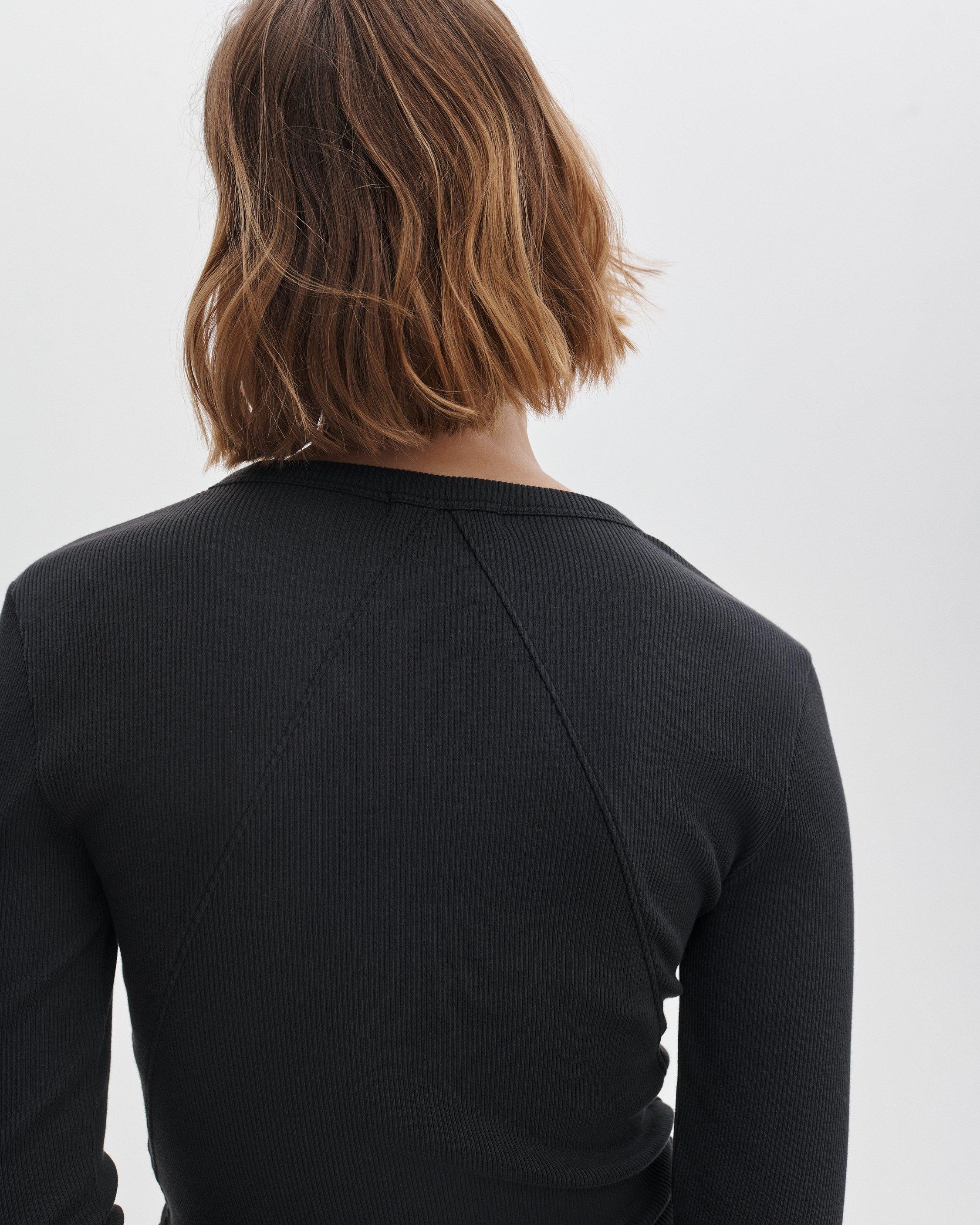 The Essential Ribbed Long-Sleeve Tee by RAG&BONE