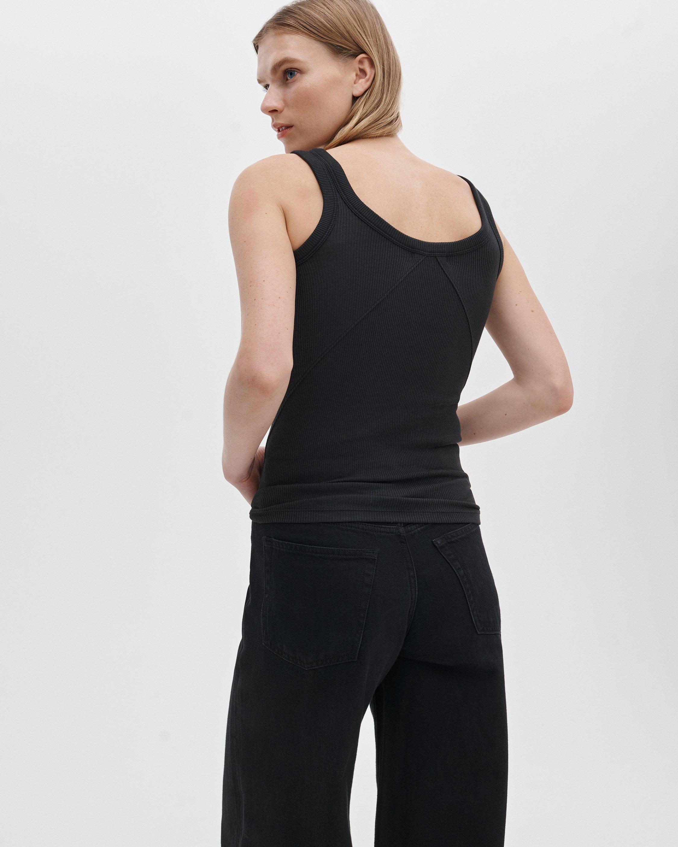 The Essential Ribbed U-Neck Tank by RAG&BONE