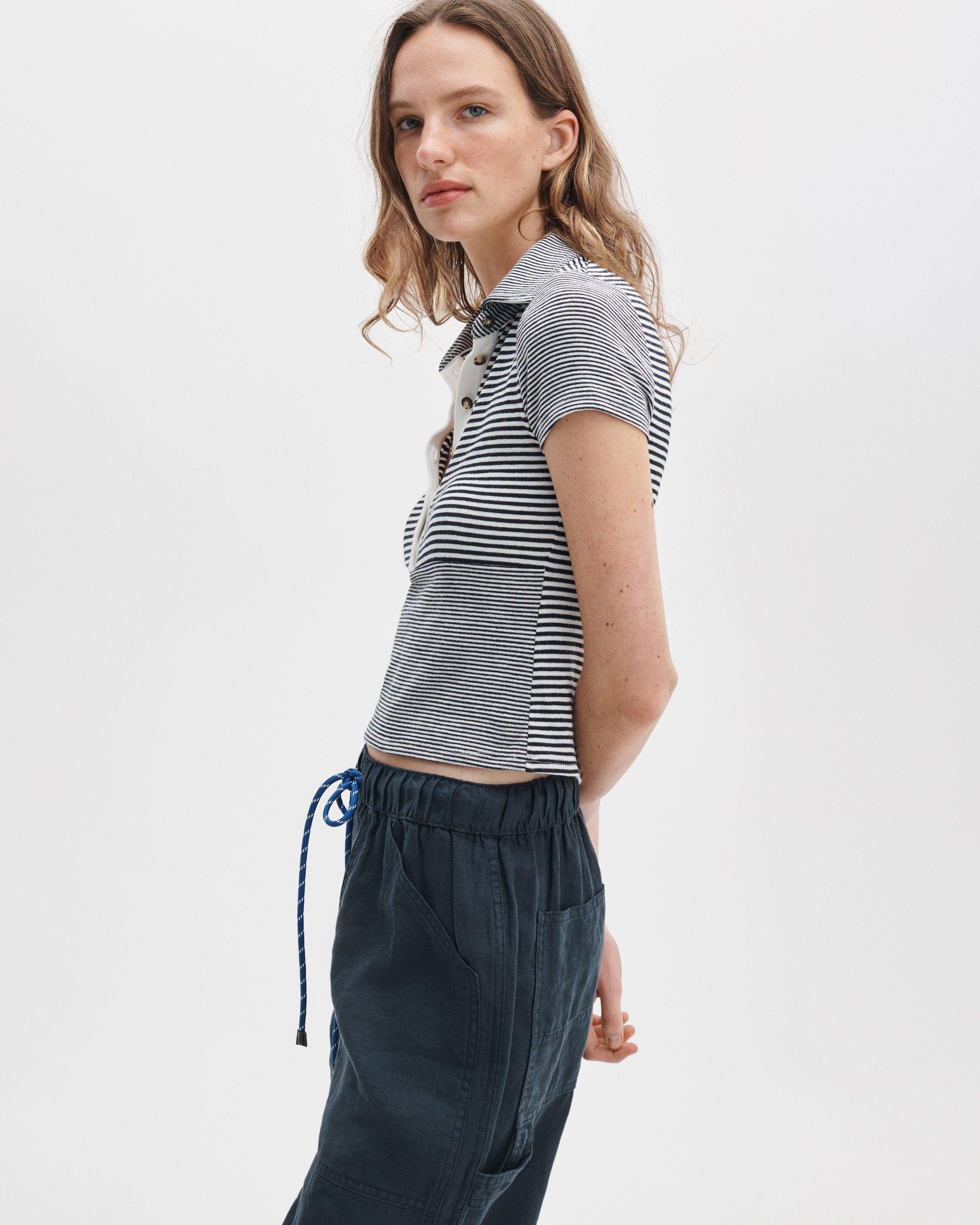 The Knit Striped Polo by RAG&BONE