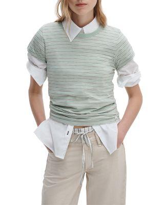 The Slub Striped Tee by RAG&BONE