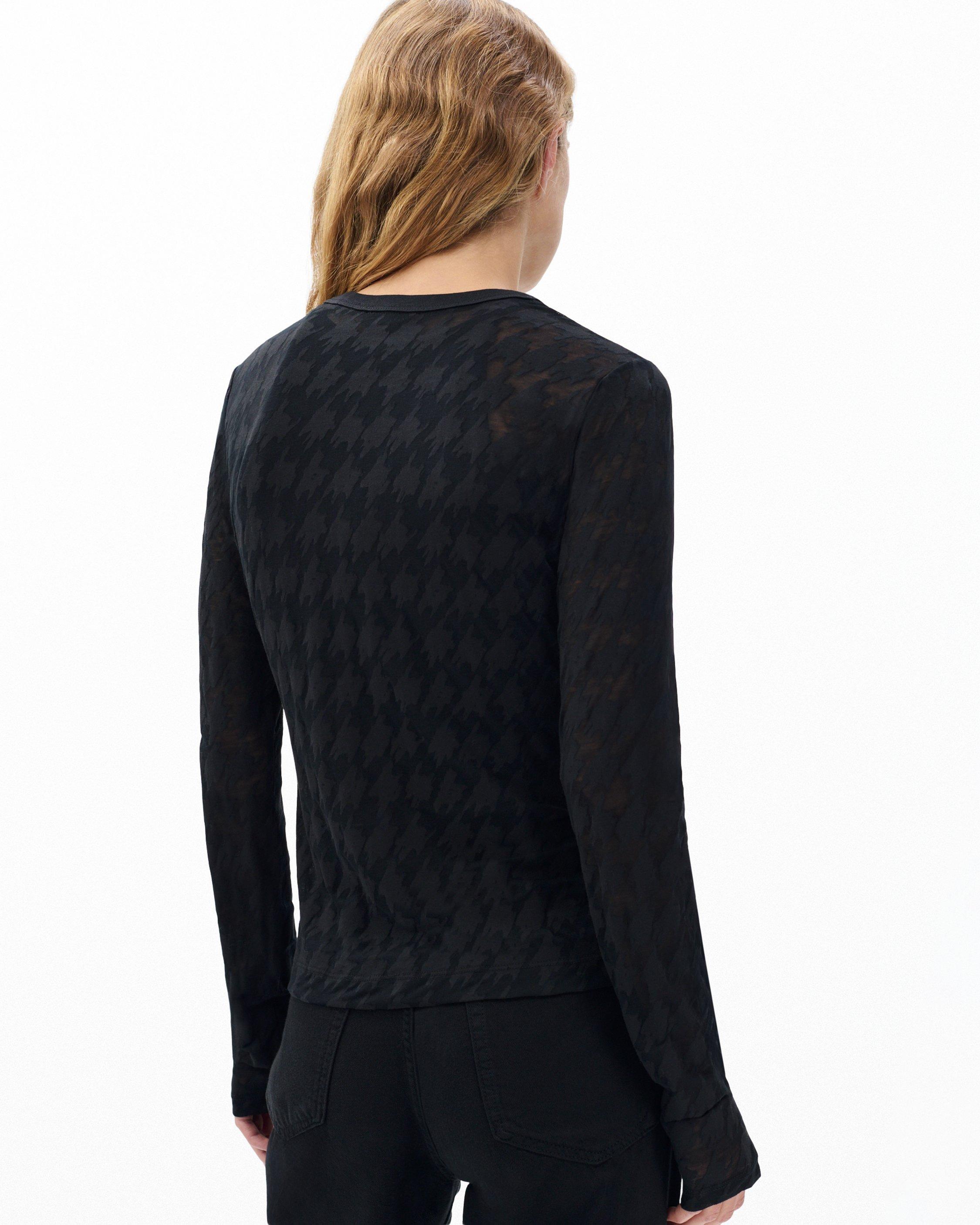 Valencia Houndstooth Tee by RAG&BONE