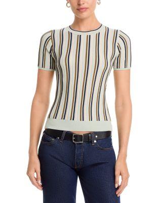 Victoria Short Sleeve Crewneck Sweater by RAG&BONE