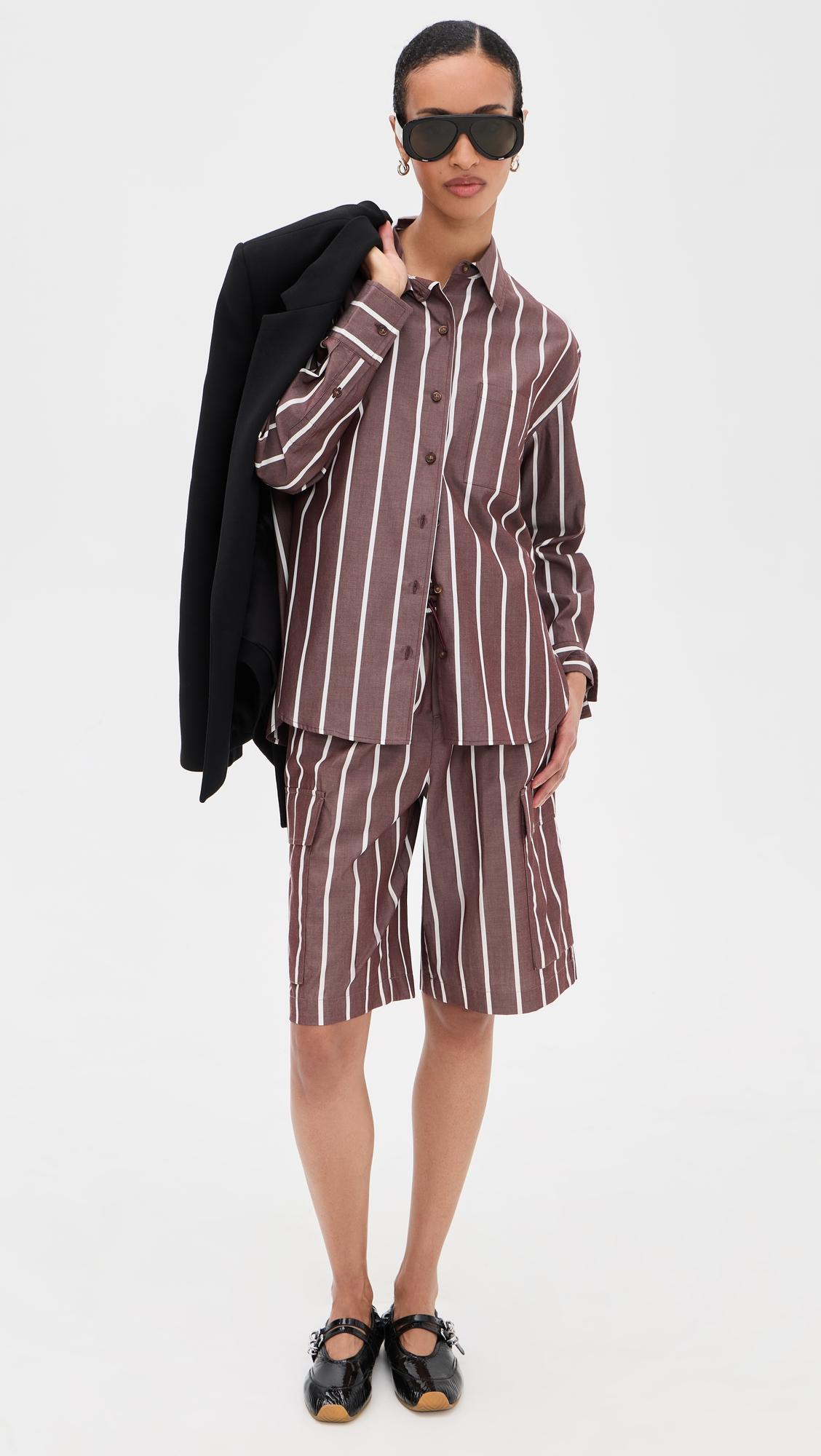 Victoria Stripe Shorts by RAG&BONE