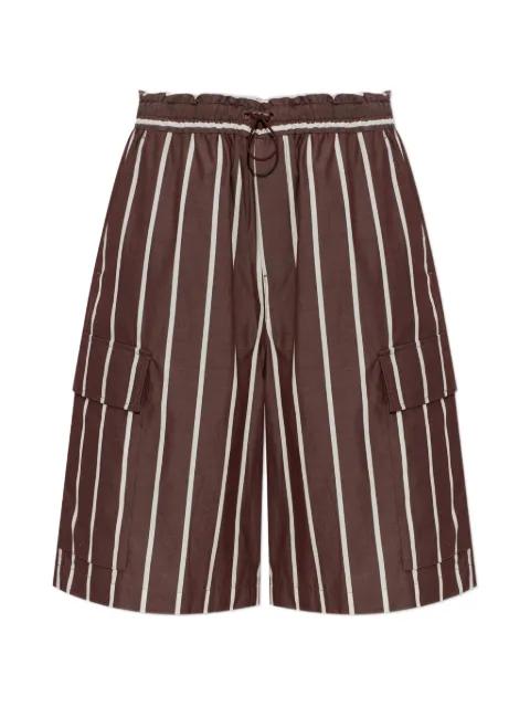 Victoria striped cargo shorts by RAG&BONE