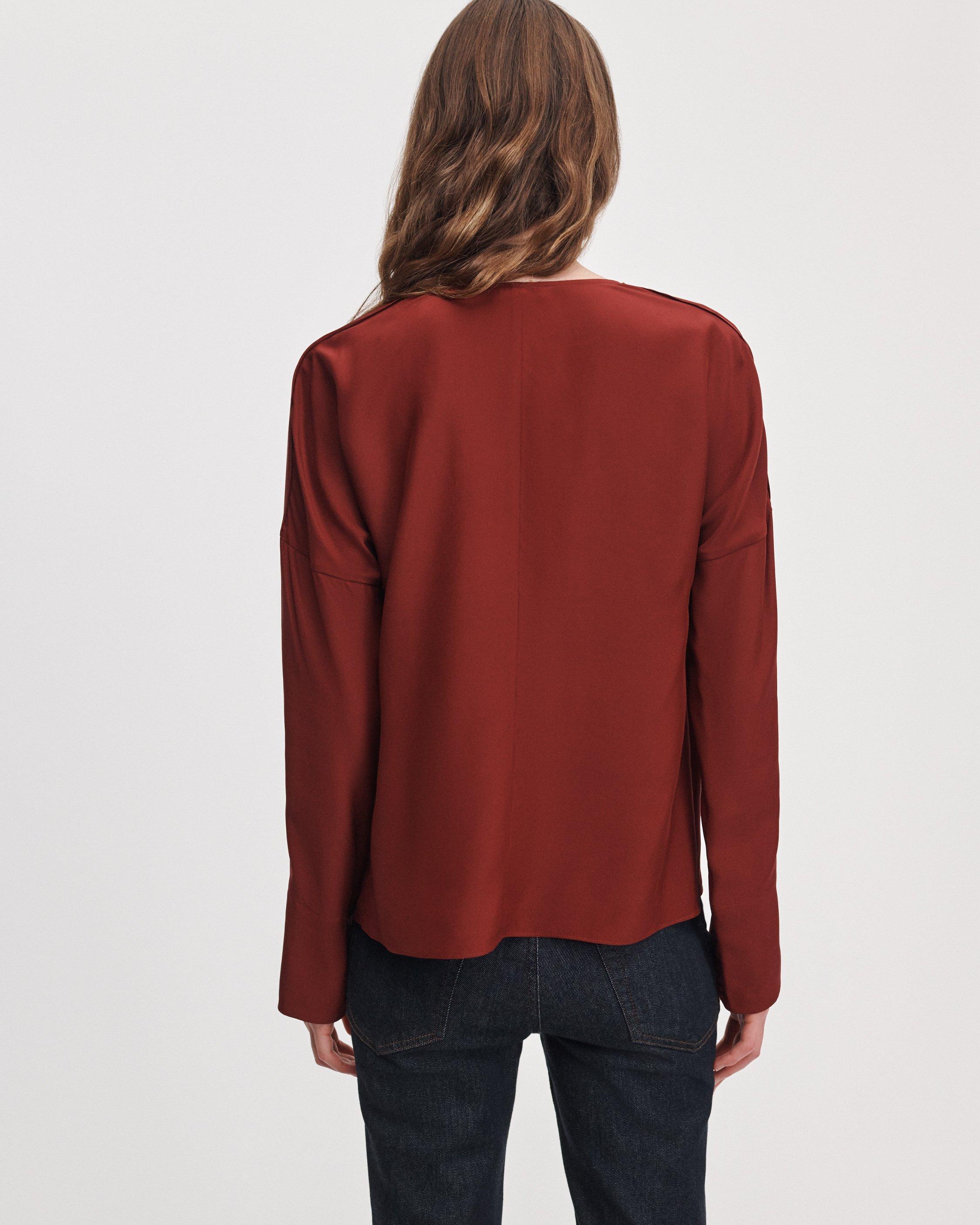 Vinnie Silk Blouse by RAG&BONE