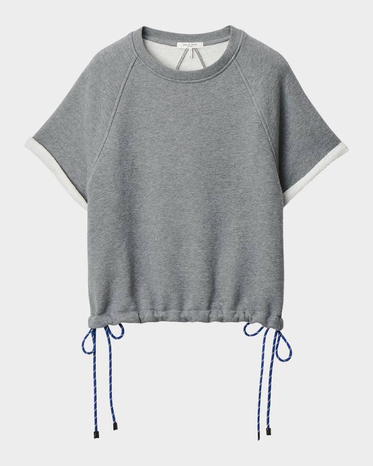 Vintage Terry Drawstring Top by RAG&BONE