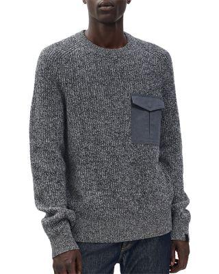 Walker Marl Mixed Media Sweater by RAG&BONE